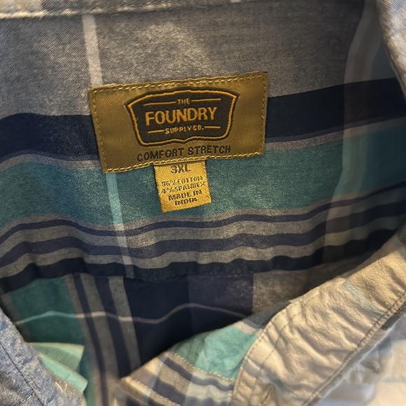 Foundry Comfort Stretch Button Down Shirt - Picture 6 of 7